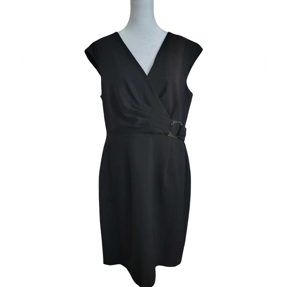Calvin Klein Black Midi Dress